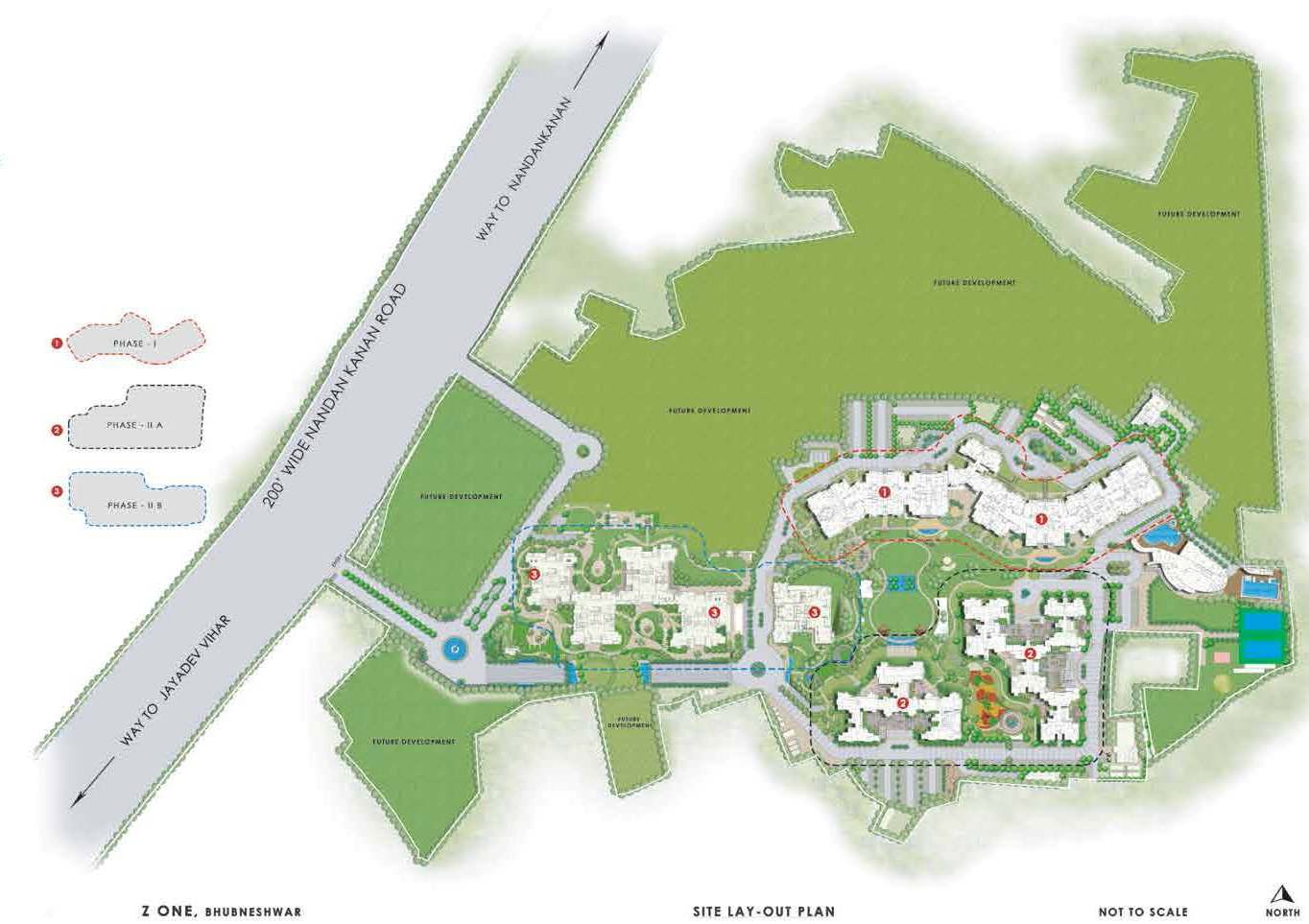 Z1 Apartments Book 3 BHK Flats at Raghunathpur, Bhubaneswar